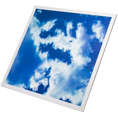 LED panelė, 60x60, 45W, 100Lm/W, debesys, šalta balta šviesa 1
