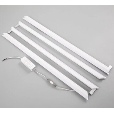 LED panelė, 60x60, 48W, surenkamas rėmelis, šalta balta šviesa 2