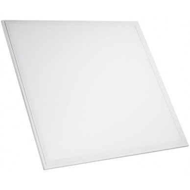 LED panelė, 62x62, 36W, su maitinimu, šilta balta šviesa