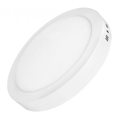 LED paviršinė mini panelė, apvali, 24W, šalta balta šviesa LED paviršinė mini panelė, apvali, 24W, šalta balta šviesa