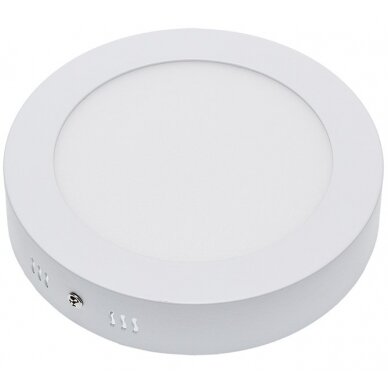 LED Surface Panel, Round, 12W, Neutral Light