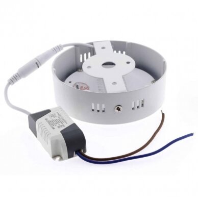 LED Surface Panel, Round, 6W, White Light 1