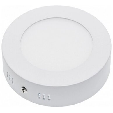 LED Surface Panel, Round, 6W, White Light