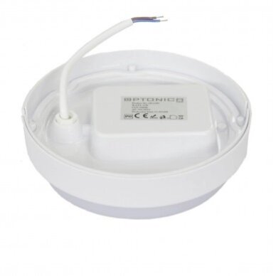 LED paviršinė panelė, apvali, AC180-265V, 24W, šilta balta šviesa 1