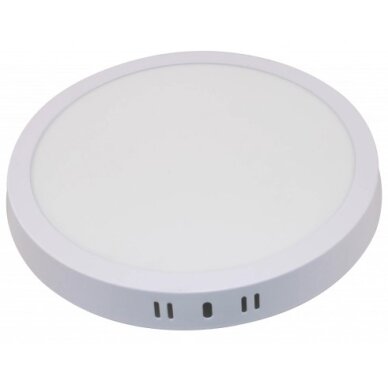 LED Surface Panel, Round, White, 6W, CCT