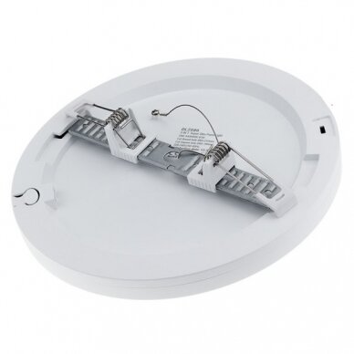 LED paviršinė panelė, apvali, plona, 18W, CCT šviesa 2