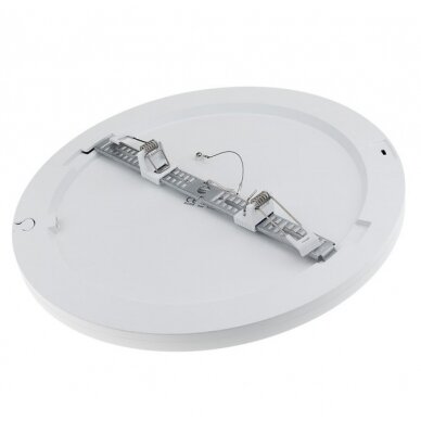 LED paviršinė panelė, apvali, plona, 30W, CCT šviesa 2