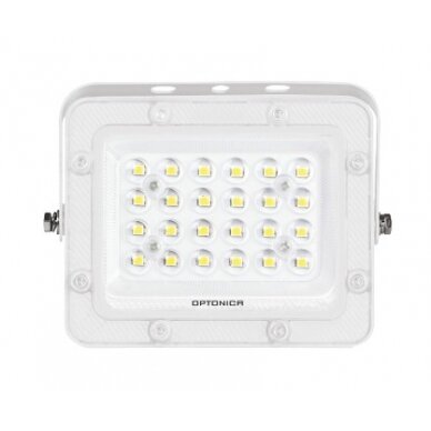 LED prožektorius, baltas, 100Lm/W, 20W, šalta balta šviesa LED prožektorius, baltas, 100Lm/W, 20W, šalta balta šviesa