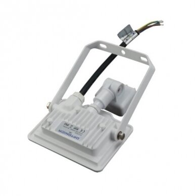 LED Floodlight, White, City Line, PIR Sensor, 10W, Warm Light 1