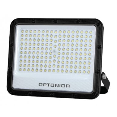 LED prožektorius, juodas, 100Lm/W, 100W, šalta balta šviesa