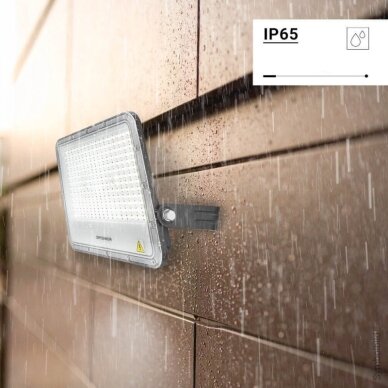 LED prožektorius, juodas, 100Lm/W, 150W, neutrali balta šviesa 6 LED prožektorius, juodas, 100Lm/W, 150W, neutrali balta šviesa 6