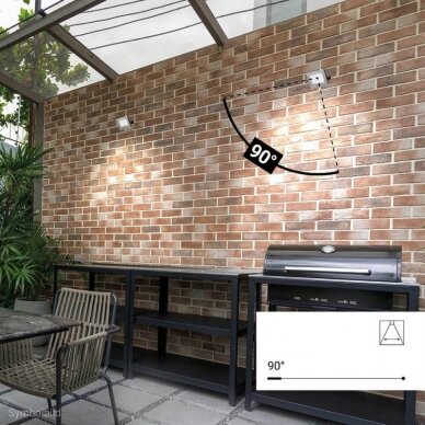 LED prožektorius, juodas, 100Lm/W, 20W, neutrali balta šviesa 5 LED prožektorius, juodas, 100Lm/W, 20W, neutrali balta šviesa 5