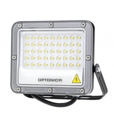 LED prožektorius, juodas, 100Lm/W, 30W, šalta balta šviesa 1 LED prožektorius, juodas, 100Lm/W, 30W, šalta balta šviesa 1