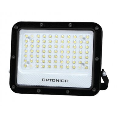 LED prožektorius, juodas, 100Lm/W, 50W, neutrali balta šviesa LED prožektorius, juodas, 100Lm/W, 50W, neutrali balta šviesa