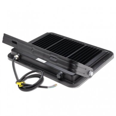 LED prožektorius, juodas, 140Lm/W, 200W, neutrali balta šviesa 2 LED prožektorius, juodas, 140Lm/W, 200W, neutrali balta šviesa 2