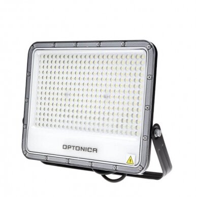 LED prožektorius, juodas, 140Lm/W, 200W, neutrali balta šviesa 1