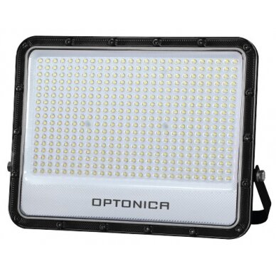 LED prožektorius, juodas, 140Lm/W, 400W, neutrali balta šviesa LED prožektorius, juodas, 140Lm/W, 400W, neutrali balta šviesa