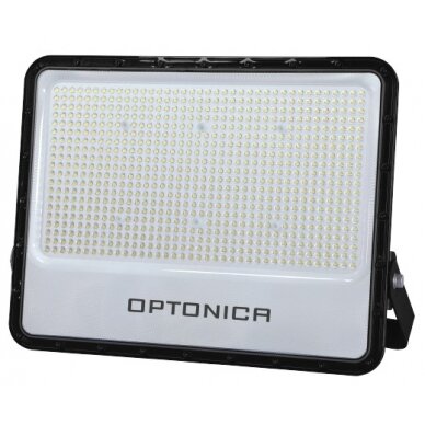LED prožektorius, juodas, 140Lm/W, 500W, neutrali balta šviesa LED prožektorius, juodas, 140Lm/W, 500W, neutrali balta šviesa