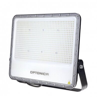 LED Floodlight, Black, 140Lm/W, 500W, White Light 1