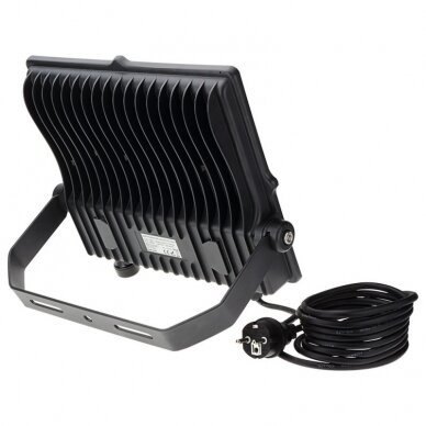 LED Floodlight, Black, 150W, CCT 3000K-6000K 2