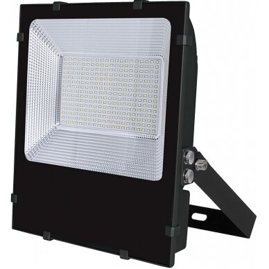 LED Floodlight, Black, Dual Voltage, 3 Years Warranty, 100W, White Light