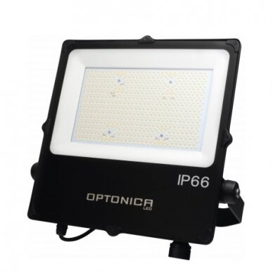 LED prožektorius, juodas, 200W, CCT 3000K-6000K 1