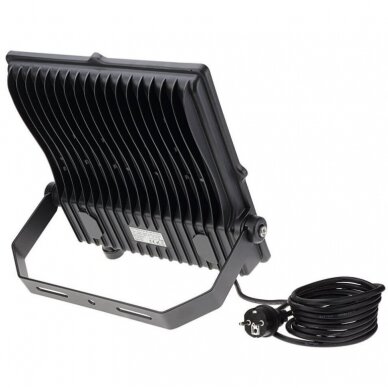 LED prožektorius, juodas, 200W, CCT 3000K-6000K 2