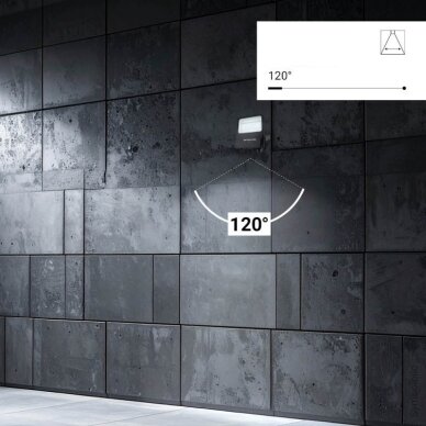 LED Floodlight, Black, 50W, CCT 3000K-6000K 5