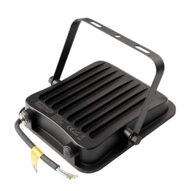 LED prožektorius, juodas, 50W, RGB 1