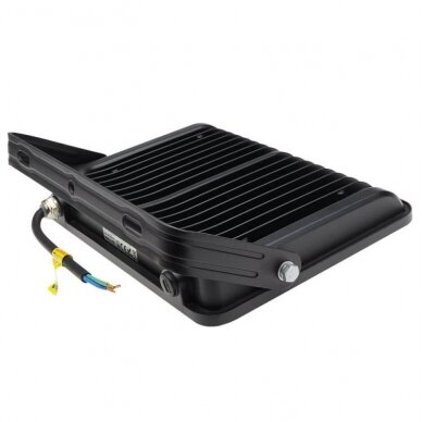 LED prožektorius, juodas, 90Lm/W, 100W, šilta balta šviesa 2 LED prožektorius, juodas, 90Lm/W, 100W, šilta balta šviesa 2