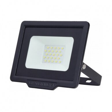 LED prožektorius, juodas, City Line, 20W, neutrali balta šviesa 1