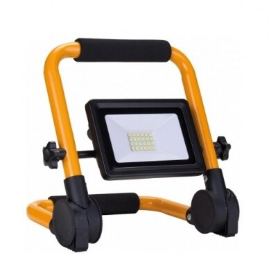 LED prožektorius, nešiojamas, 20W, šalta balta šviesa 1