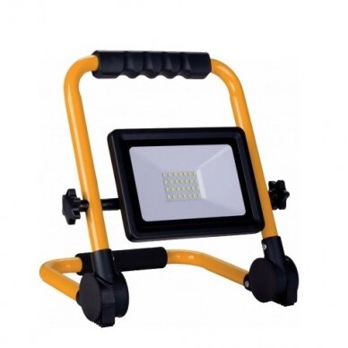 LED prožektorius, nešiojamas, 30W, šalta balta šviesa 1