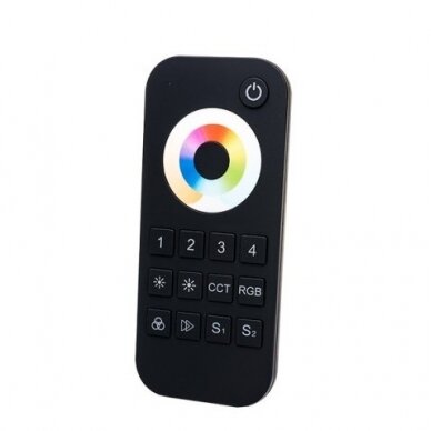 LED RGB CCT Remote Control Console, Black 1