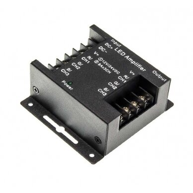 LED RGB Strip Amplifier, 12/24V, 24A