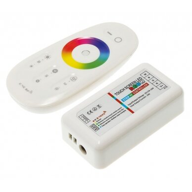 LED RGBW Strip Mini Touch Controller 12-24V 6A With Remote Console ...
