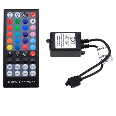 LED RGBW Controller, 12-24V, 8A, with Remote Console 3