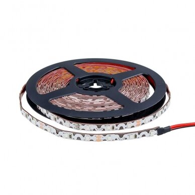 LED S-juosta, 7.2W/m, 720Lm/m, 12V, mėlyna šviesa LED S-juosta, 7.2W/m, 720Lm/m, 12V, mėlyna šviesa