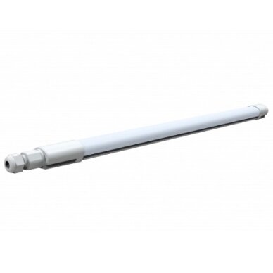 LED Batten Fixture, 45W, White Light, IP65, Linkable