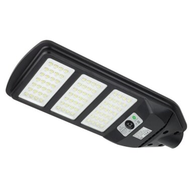 LED saulės gatvės šviestuvas, nuotolinis valdymas, 12W, šalta balta šviesa 1 LED saulės gatvės šviestuvas, nuotolinis valdymas, 12W, šalta balta šviesa 1