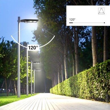 LED Solar Street Light, Remote Control, 8W, White Light 4