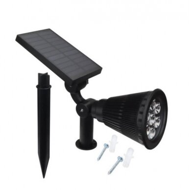 LED Solar Garden Lamp, 1.5W, Green Light 2