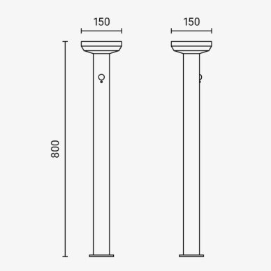 LED saulės vejos lempa, 4.4W, šlifuotas aliuminis, PIR jutiklis, šilta balta šviesa 4 LED saulės vejos lempa, 4.4W, šlifuotas aliuminis, PIR jutiklis, šilta balta šviesa 4