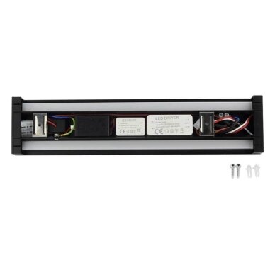 LED Wall Light, 11W, ON/OFF-Switch, USB, Black, Warm Light 2