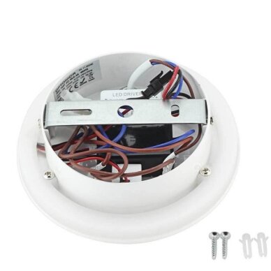 LED Wall Light, 8W, ON/OFF-Switch, USB, White, Neutral Light 2