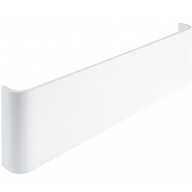 LED Wall Light, White, 12W, 600Lm, Warm Light