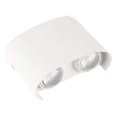 LED Wall Light, White, 4W, Warm Light
