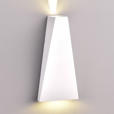 LED sieninis šviestuvas, baltas, 6W, šilta balta šviesa