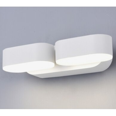 LED Wall Light, White, Rotatable, 12W, Warm Light