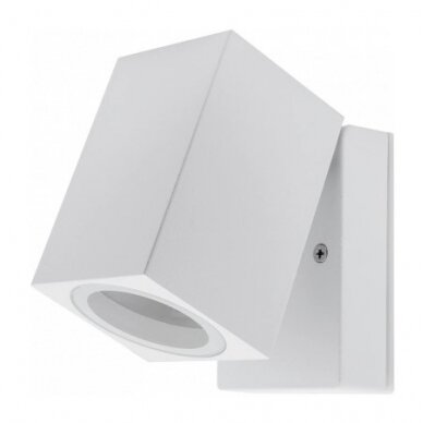 LED Wall Lamp, White, Rectangular, 1 Socket, Max 35W 1